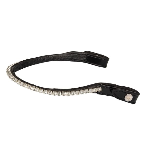 Acavallo Calfskin&round Crystals Pandebånd  Full