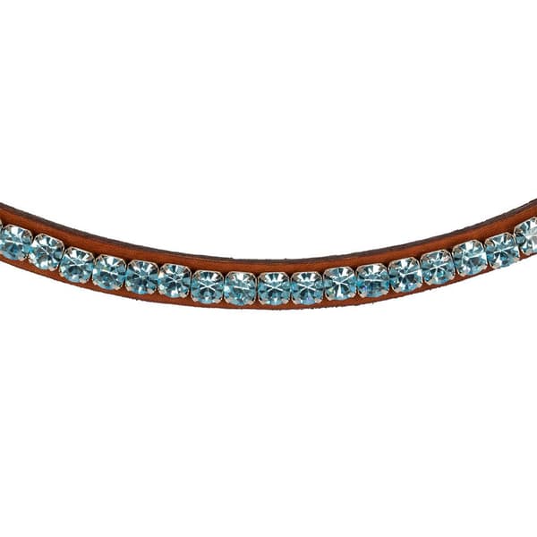 Acavallo Calfskin&round Crystals Pandebånd  Full