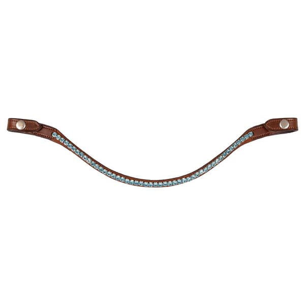 Acavallo Calfskin&round Crystals Pandebånd  Full