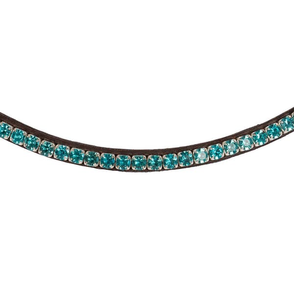 Acavallo Calfskin&round Crystals Pandebånd  Full