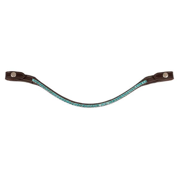 Acavallo Calfskin&round Crystals Pandebånd  Full