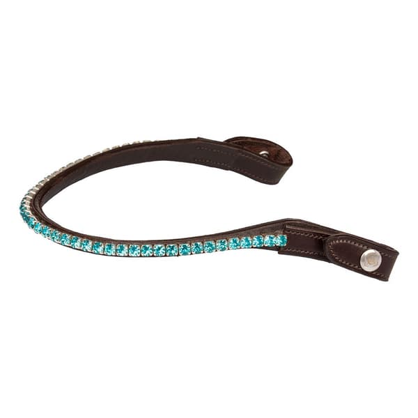 Acavallo Calfskin&round Crystals Pandebånd  Full