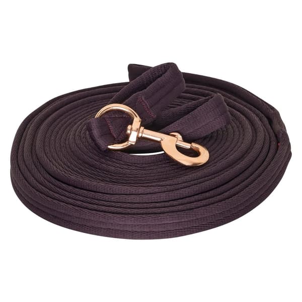 Imperial Riding Cushion Web Horse Lunge Line Bordeaux One Size