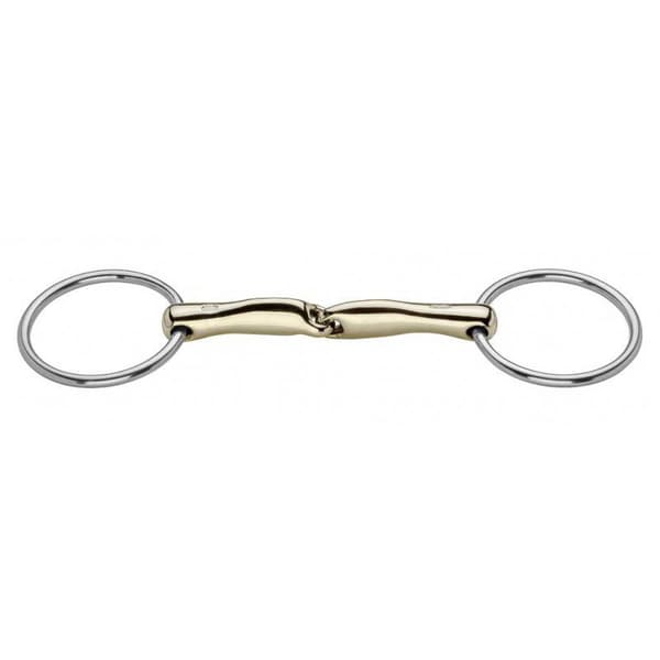 Sprenger Novocontact 14 Mm 2 Ringar Snaffle Silver 115 mm
