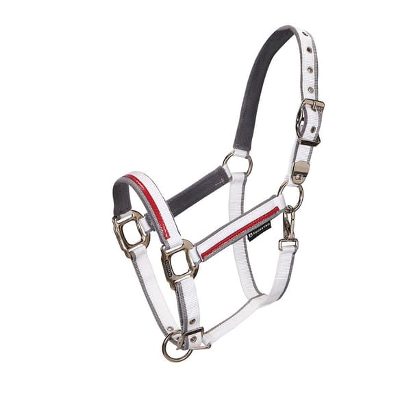 Equestro Red Trim Grime Og Førerem  Full