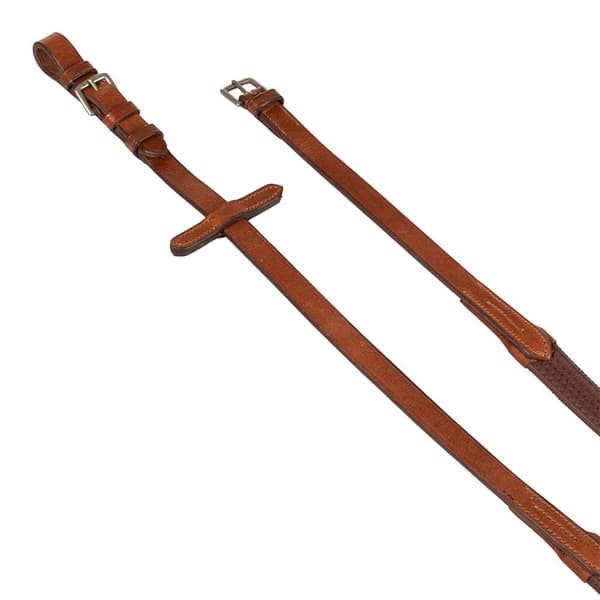 Equestro Silver Nahka- Ja Kumiohjat  Cob