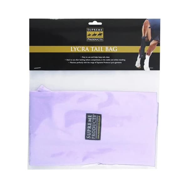 Supreme Products Lycra väska för hästsvans Lilac One Size