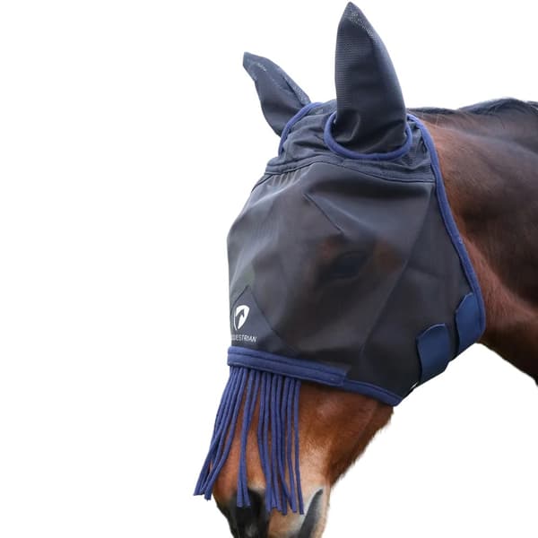 Hy Fringe Horse Fly Mask With Ears