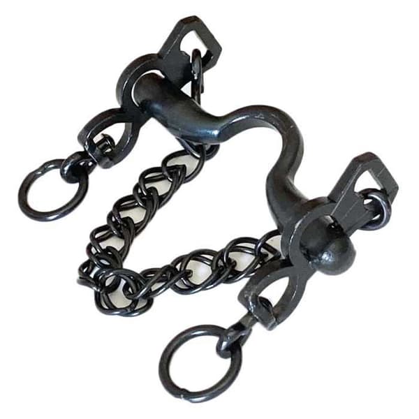 Marjoman Distribucion Sininen Vaquero 5/5 Pehmeä Suukappale Bitti Hopeinen 13.5 cm