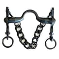 Pikkukuva 1 / 3: Marjoman Distribucion Sininen Vaquero 5/5 Pehmeä Suukappale Bitti Hopeinen 13.5 cm
