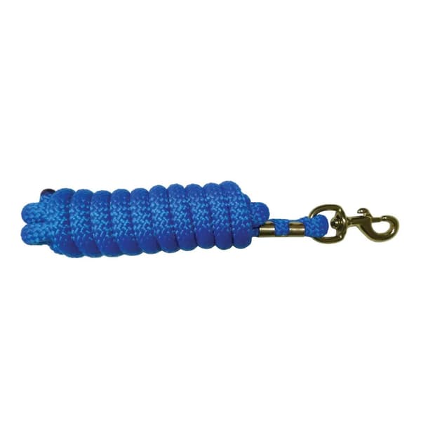 Hy Plaited Horse Leadrope Royal Blue 3m