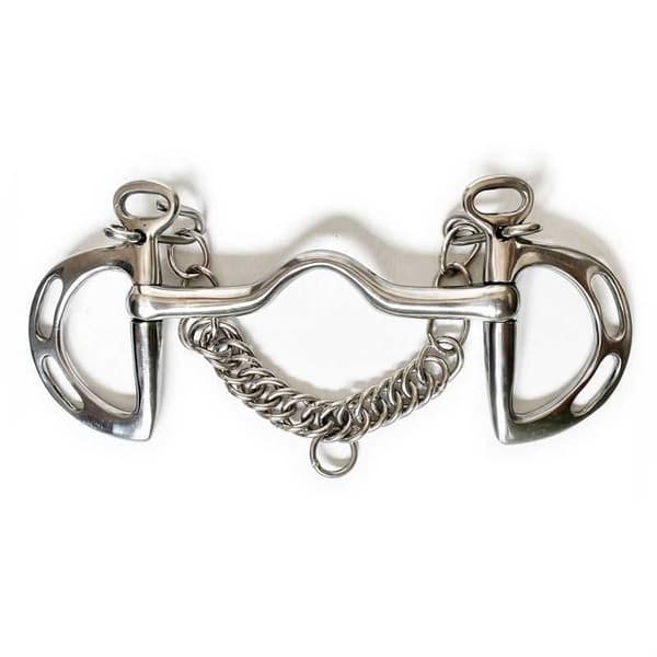Marjoman Distribucion Bridge & Cheekpieces Bitti Goyoaga Hopeinen 12.5 cm
