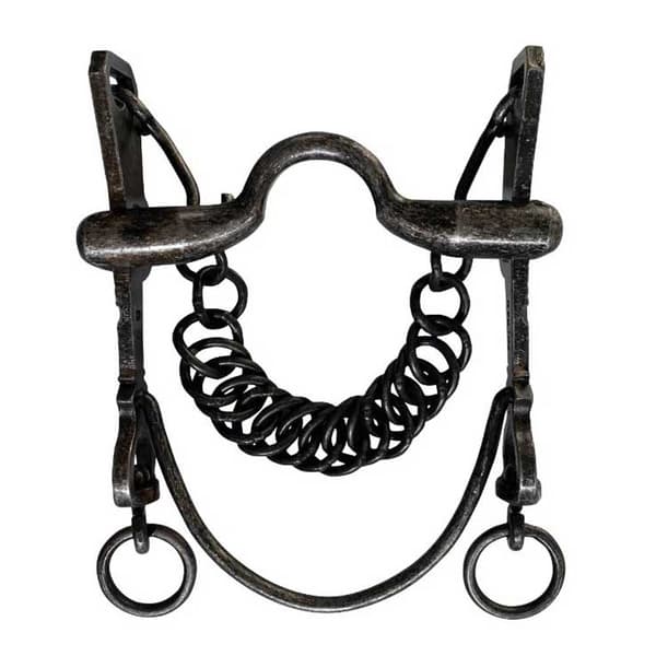 Marjoman Distribucion Cladera Shanks åldrad Cowboybit I Rostfritt Stål 5/10  13.5 cm