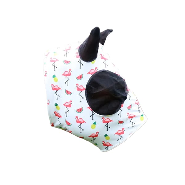 Hy Flamingo Lycra Horse Fly Mask