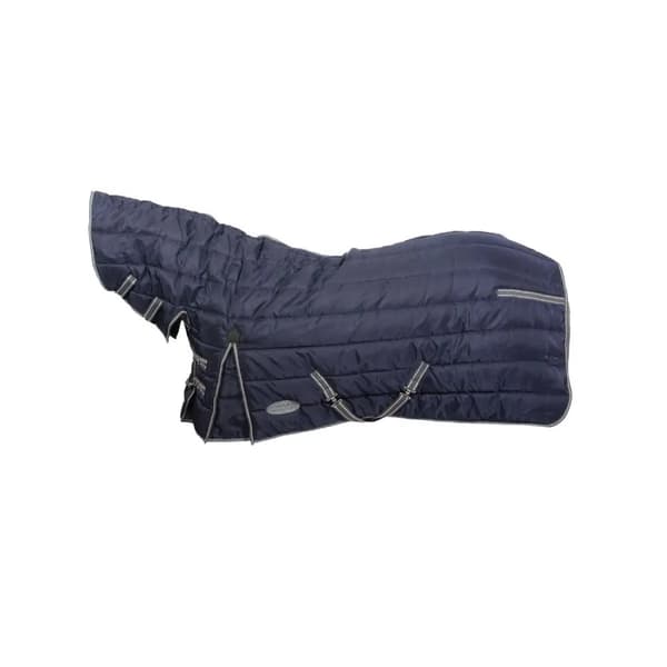 Weatherbeeta Comfitec PP Channel Quilt II Combo Neck Horse Stable Rug Dark Blue/Grey/White 6´ 0"