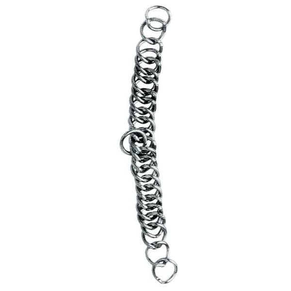 Korsteel Twin Link Twin Link Kantkedja för häst