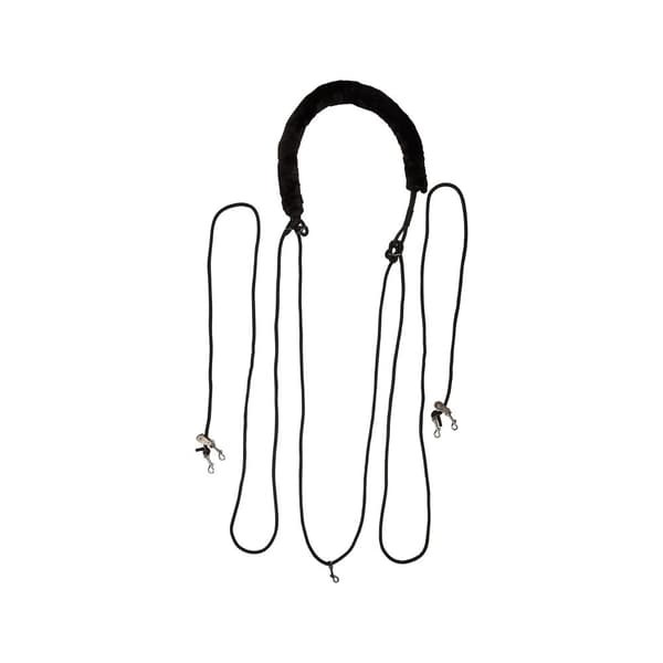 Imperial Riding IRH Horse Lunging Reins Black One Size