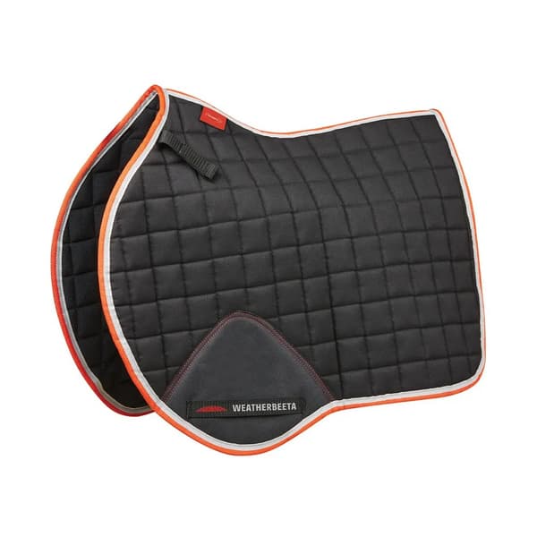 Weatherbeeta Therapy-Tec Horse Saddlepad Black/Silver/Red Pony