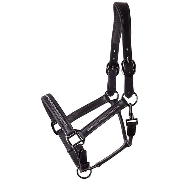 Harry´s Horse Metallic Leather Halter  Pony