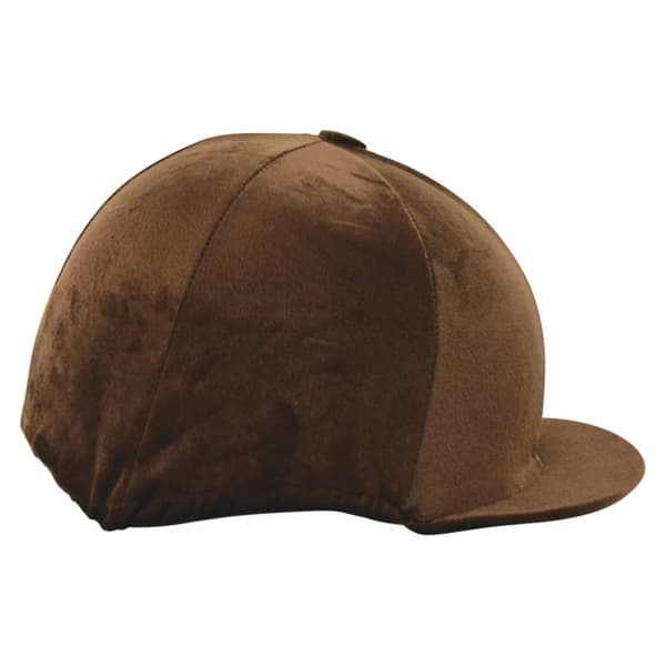HyFASHION Velvet Hat Cover Brown One Size
