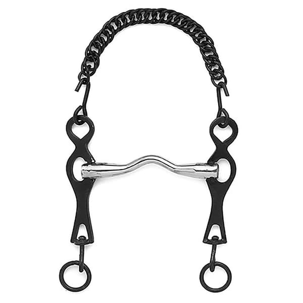 Hispano Hipica Portugalin Ii Bit Bridge Bitti Pavonado Hopeinen 12.5 cm