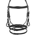 Pikkukuva 7 / 8: Equestro Anatomic Soft Stitched Suitset Musta Cob