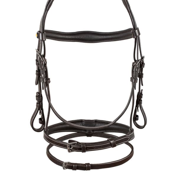 Equestro Anatomic Soft Stitched Suitset Ruskea Cob