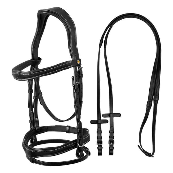 Equestro Anatomical Logo Suitset Musta Cob