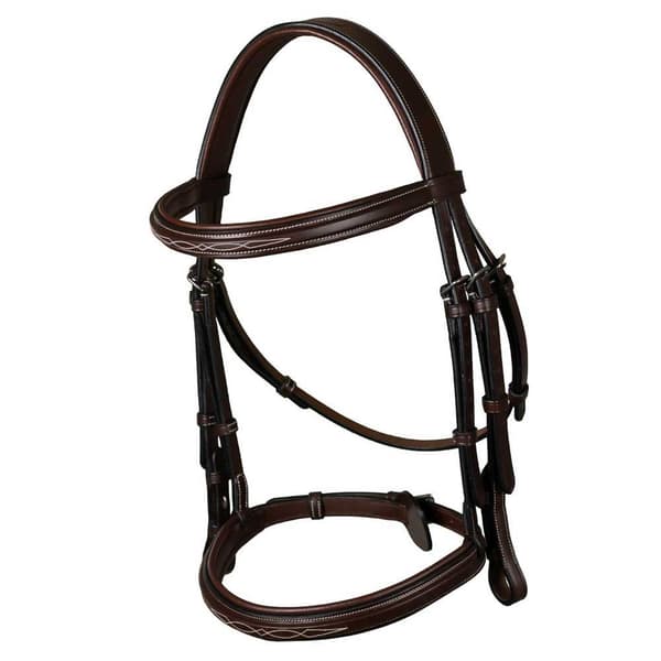 Dyon Cavesson Us Collection Tygel Brun Pony