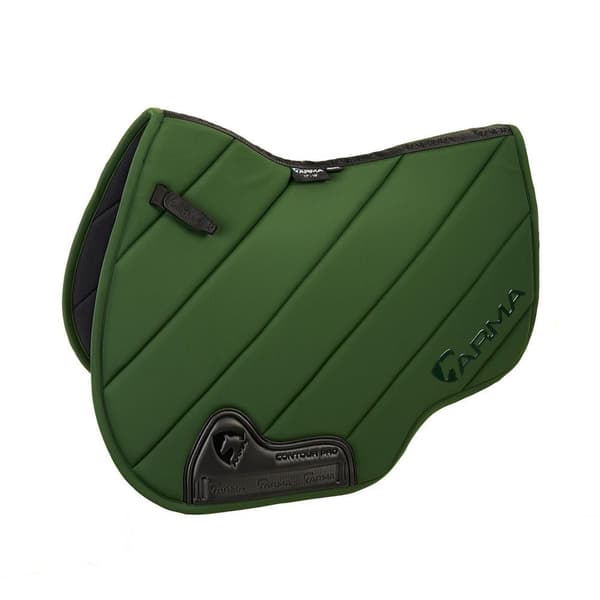 ARMA Eltar Euro Cut Horse Saddlecloth Green 15in - 16.5in