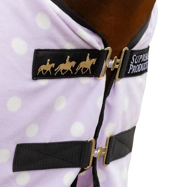 Supreme Products Dotted Horse Fleece Rug