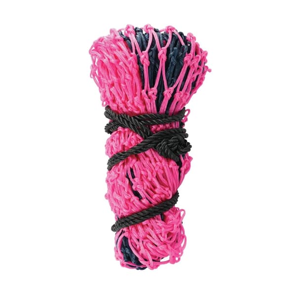 Hy Slow Flow Ultra Horse Double Hay Net Pink/Navy One Size