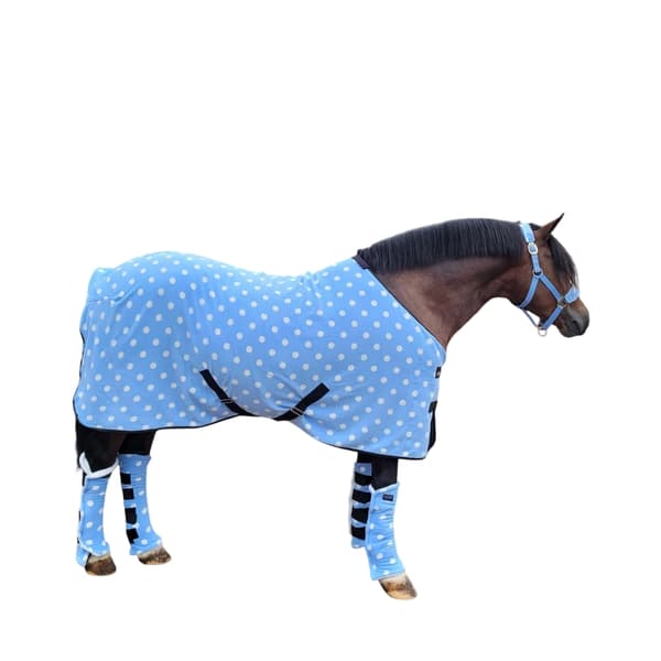 Supreme Products Dotted Fleece Horse Boot (Pack of 4)