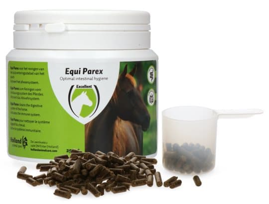 Equi Parex Pellets - 100% naturlig rengöringsprodukt och bidrar till en hälsosam mage och tarmflora!