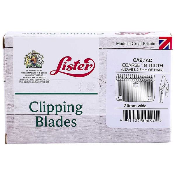 Lister Clipper Undre Blad Ca2/ac Silver