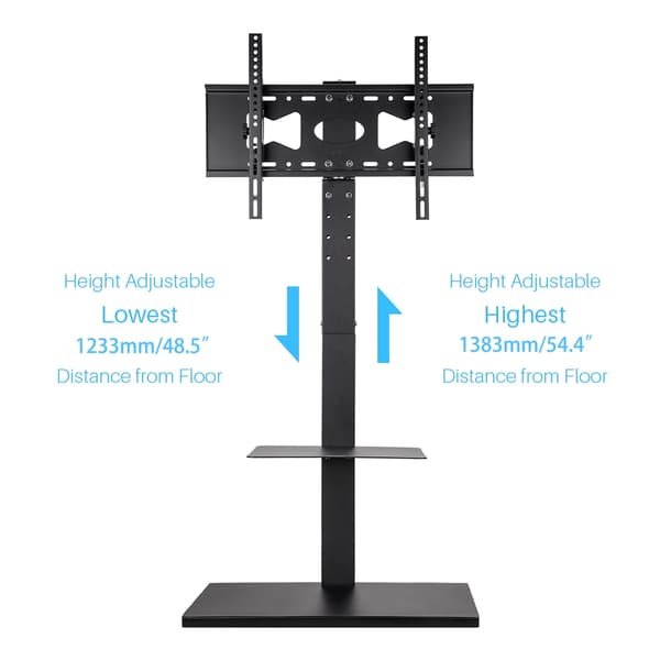 TV Stand Mount, Drejelig, Højdejusterbar
