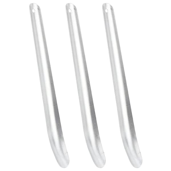 Svettskrapa 3 st silver aluminium