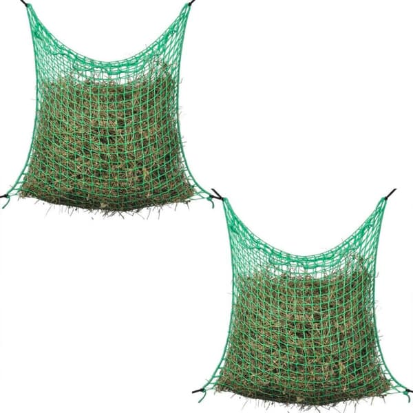 vidaXL Heinäverkot 2 kpl Neliö 0,9x1,5 m PP