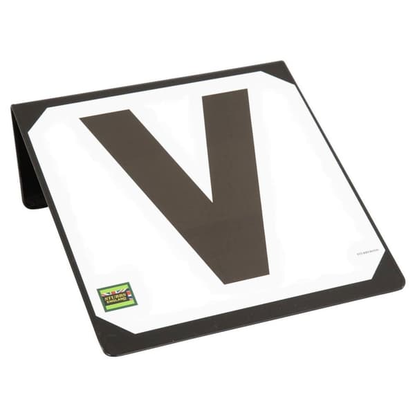 Stubbs Dressyrmarkeringssats Hook-on Expansion Vit