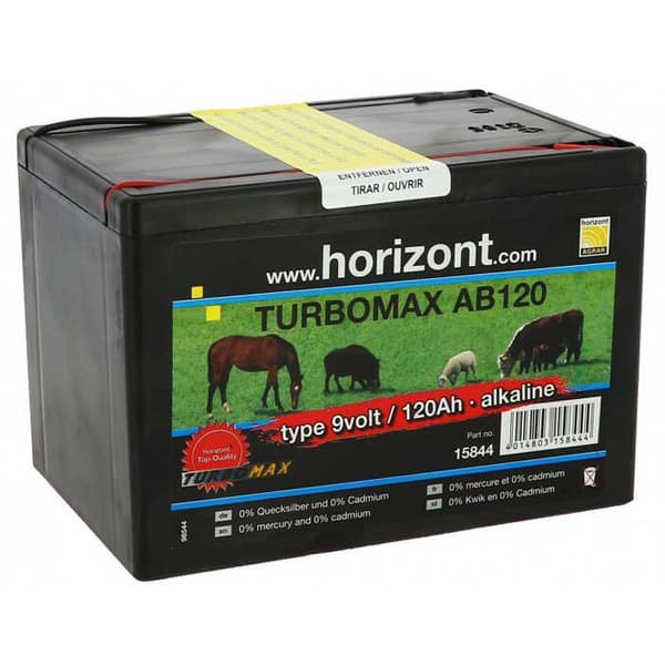 Horizont Batteri Turbomax Ab120 9v/120ah Gylden