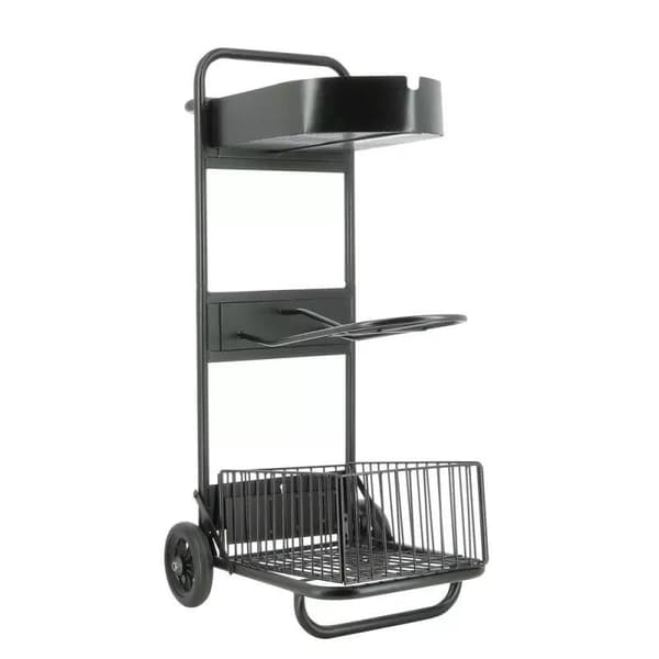 Hippo-tonic Täydellinen Tack Trolley Hopeinen