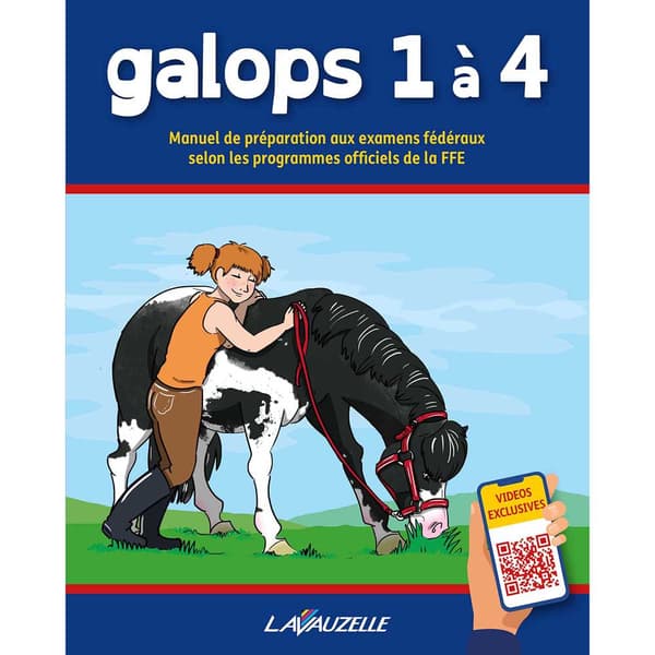Lavauzelle Kirja Galops 1-4 Hopeinen