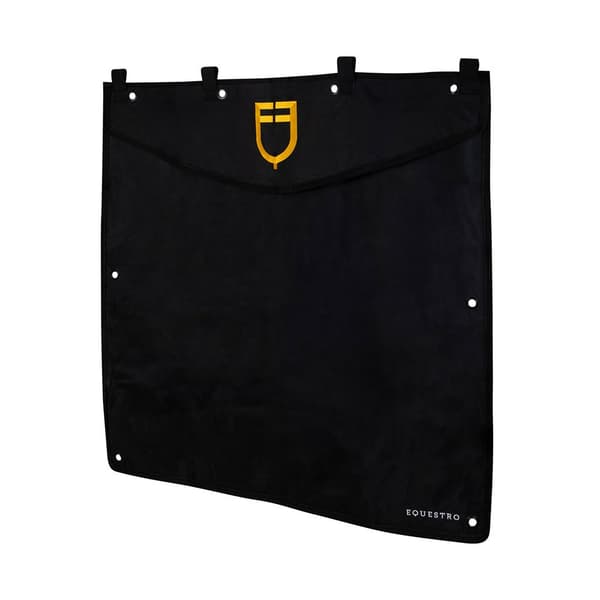 Equestro Embroidered Logo Kort Och Stabil Gardin