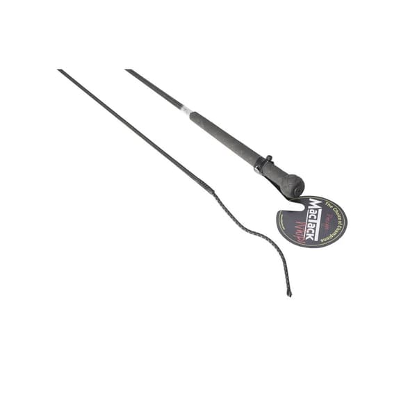 MacTack Dressage Whip With Non-Slip Rubber Handle Black 39 inches