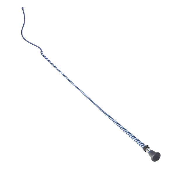 MacTack Dressurpisk med metallic fleck Navy/Light Blue 39 inches