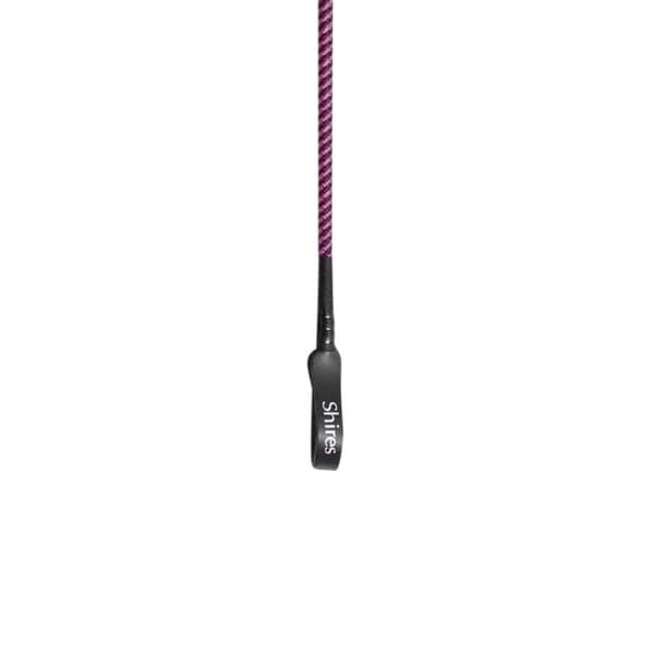 Shires Childrens/Kids Thread Stem Leather Horse Riding Whip