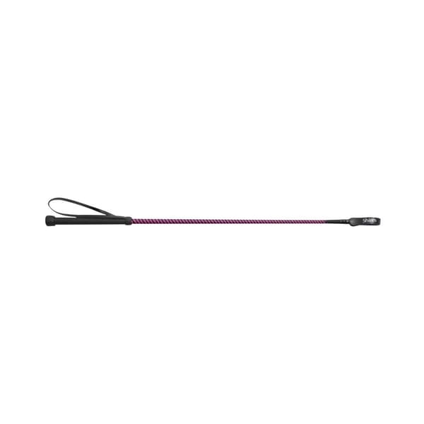 Shires Childrens/Kids Thread Stem Leather Horse Riding Whip