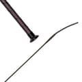 Miniatyrbild 2 av 2: Fleck Dressyrpiska Professional 03007 Colorline Wrapped Grip Svart 100 cm