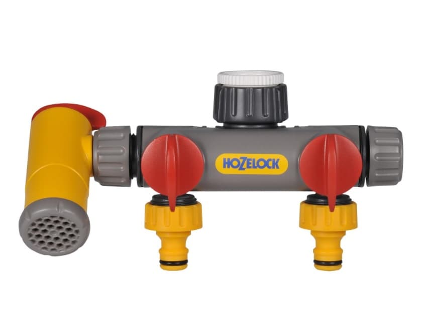 Hozelock TvåvägsKrankoppling Flowmax