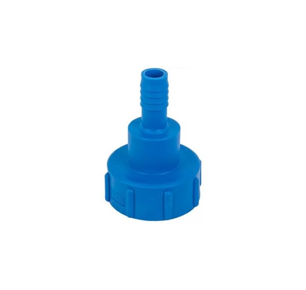 IBC adapter S60x6 hun x ¾" slangehale